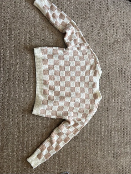 debut Checker Knit Sweater - Picture 3 of 3